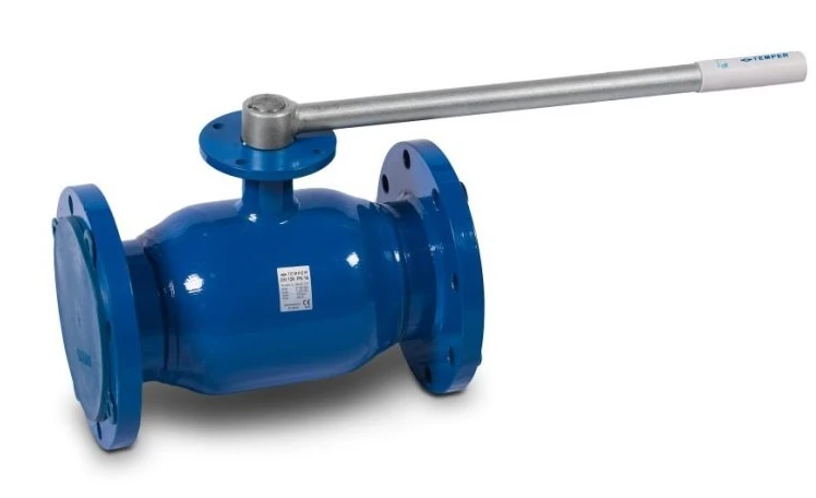 Standard bore 283 ball valve with actuator flange, 28320300