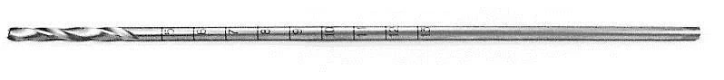 Cannulated drill bit (diameter 2,1...10mm, length 60...220mm)