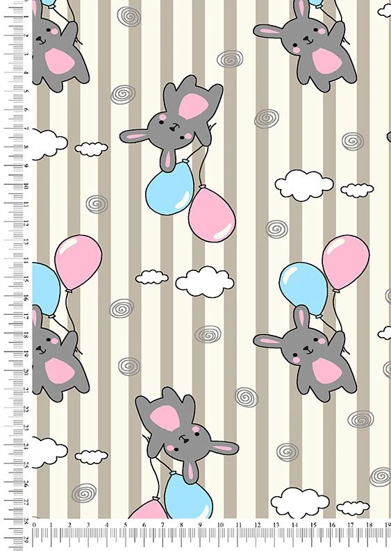 Mixed knitted fabric (XL-92%, PU-8%), printed, lined single on the basis of kulirnaya glady