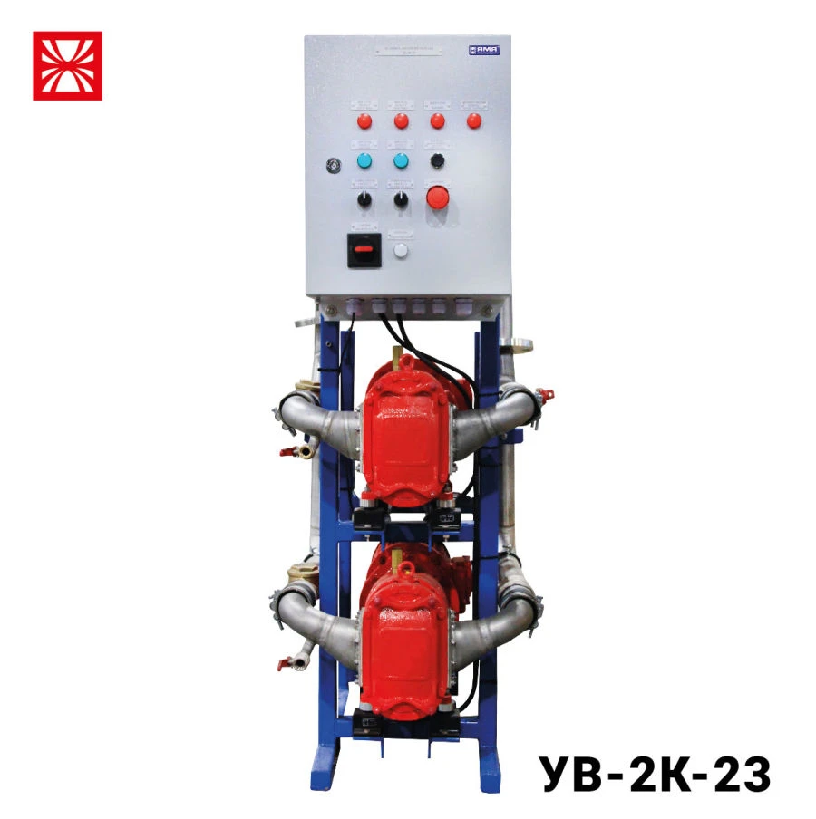 Vacuum pumping unit with rotary cam pumps "UV-2K-23"