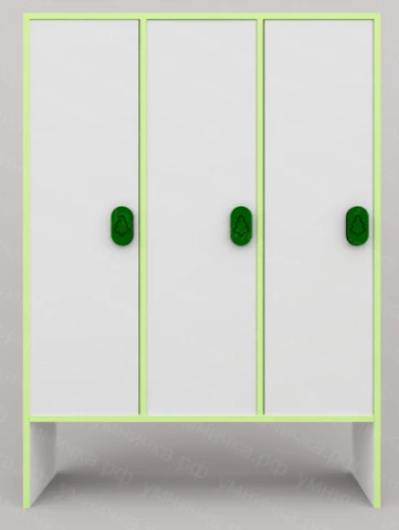 Locker "Winter Evening" 3 sections FW-3ZV001