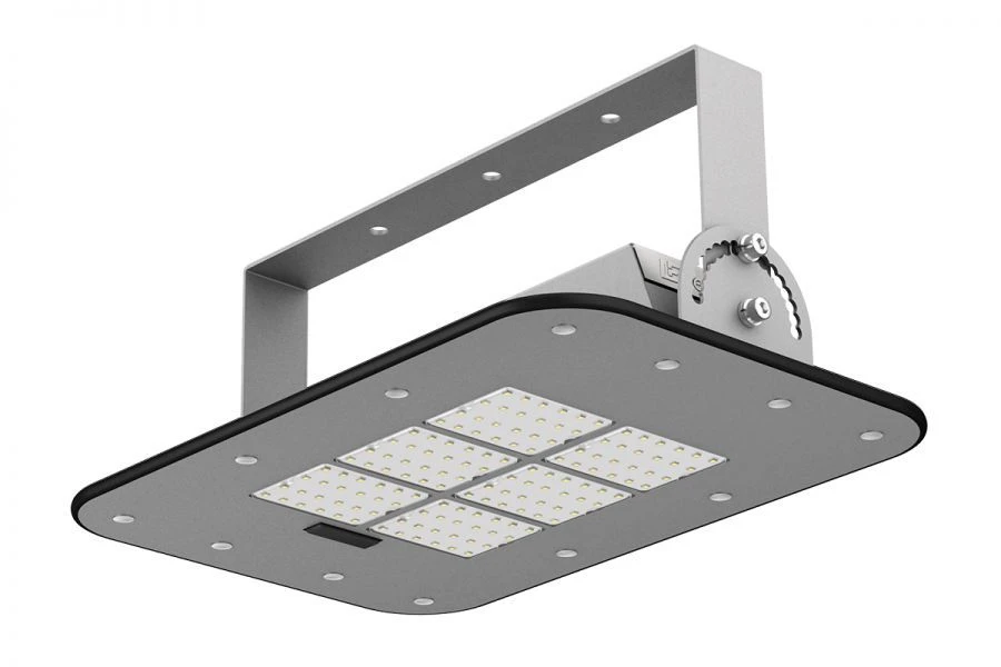 Industrial LED wall lamp KEDR SBU LE-SBU-32-075-1070-67X 75VT 5000K 10100LM 379x262x151MM UHL1 dark grey
