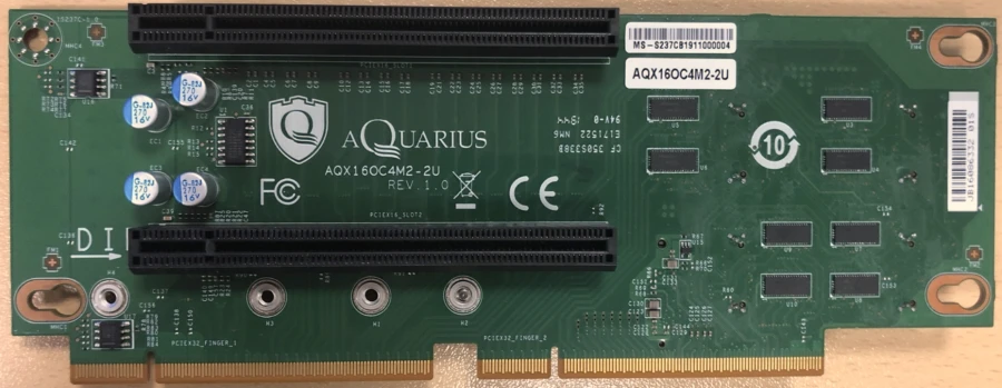 Expansion board AQX16OC4M2-2U