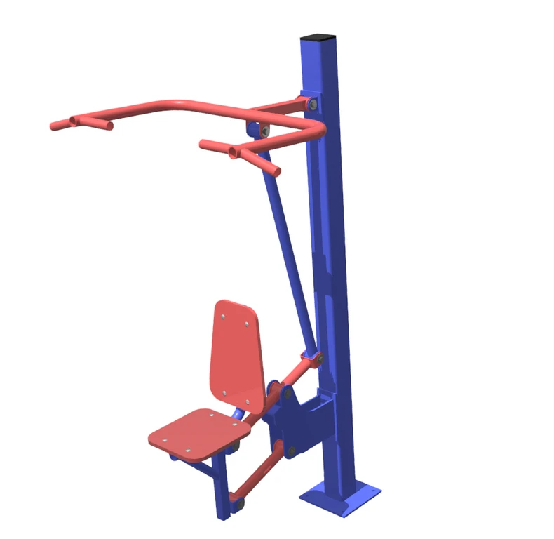 Outdoor power trainer for overhead pulling