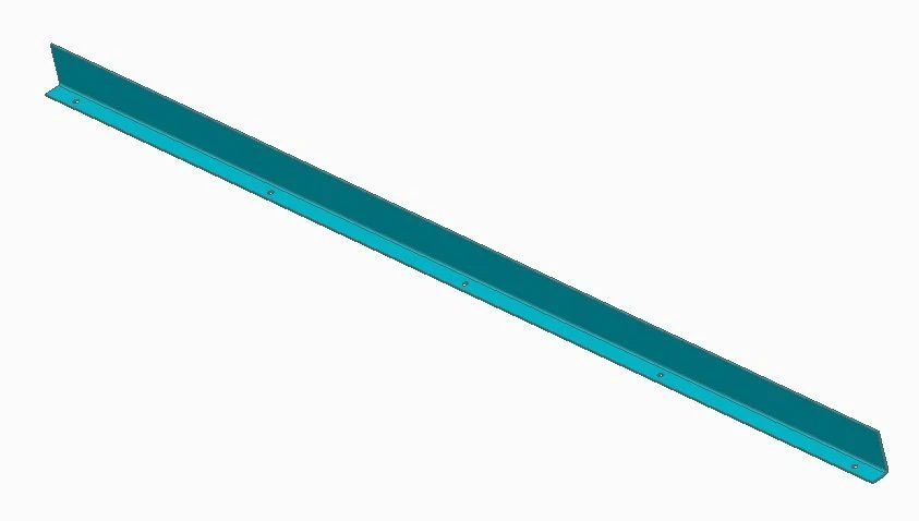 Catwalk cladding fixing bracket 529220-5107380-60