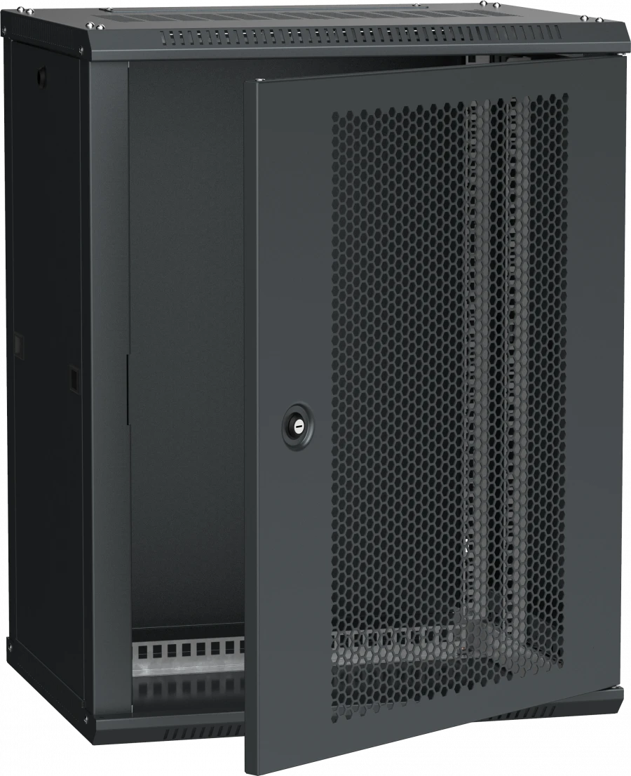 LWR5-12U64-PF ITK Cabinet LINEA W 12U 600x450 mm perforated door, RAL9005
