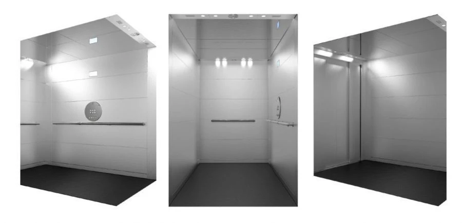 Electric passenger lifts. Model LP-B. Up to 1250 kg, up to 1,6 m/s.