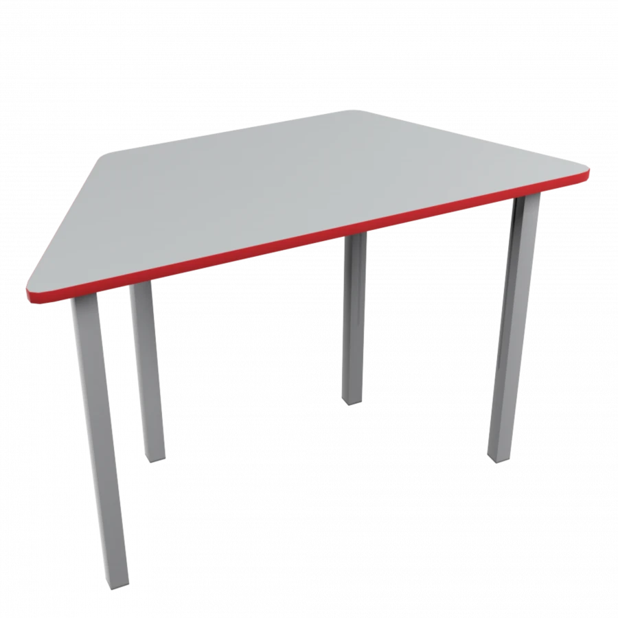 Trapezium table
