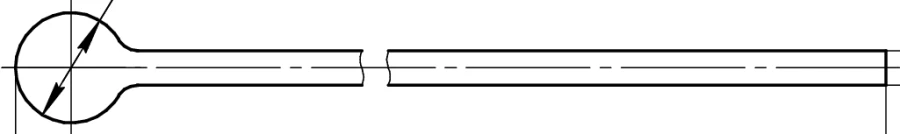 Conductor 2,5 mm, article no. 511.025