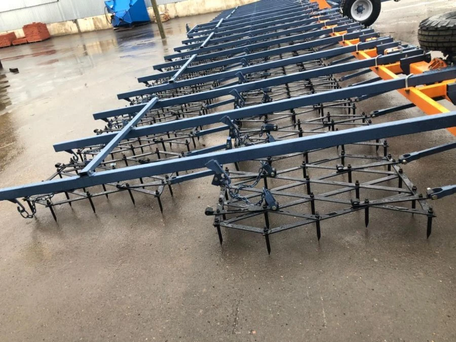 Hydrified wide-cutting hydraulic harrow BSHG-21-K3 "PUSTELGA"
