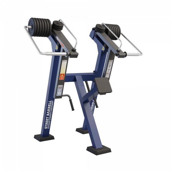 Standing belt pull with variable load
