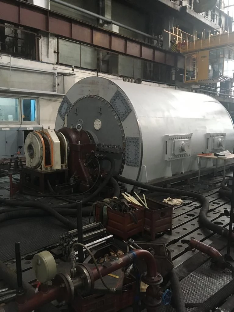 Hydrogen-cooled turbogenerator of TVF-125-2 type with nominal capacity of 125 MW. 70-765-2023