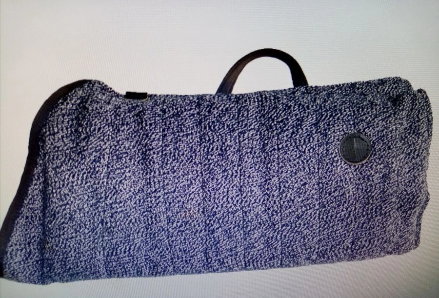 Universal puppy trainer's sleeve for employees of canine units of internal affairs bodies of the Russian Federation
