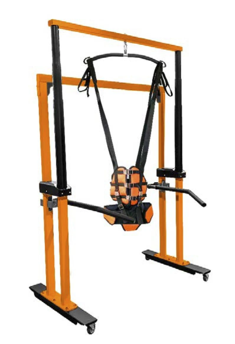 Rehabilitation suspension for verticalisation of the patient "Ortorent", in variants of execution. Model "Ortorent C (stationary