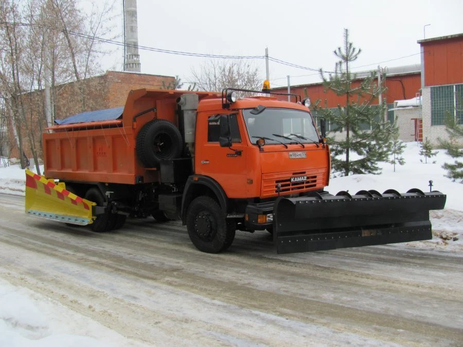 Road combined machine KO-848 (on the basis of KAMAZ 65115-A5, 65115-50, 65115-RR, 65115-RS, 65115-5H chassis)