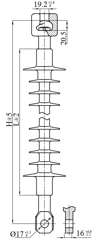 Insulator LK 70/35-2GS