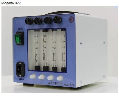 Air sampling aspirator, model 822