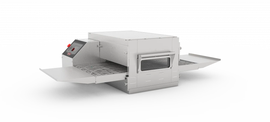 Electric conveyor pizza oven PEK-400P with door (2, 3 tier)