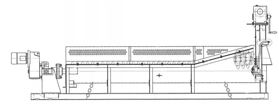 Classifier with unloaded spiral 1KSN-3x30
