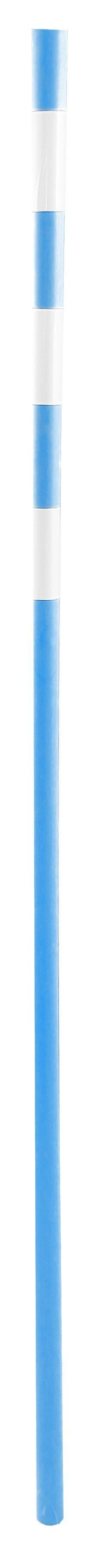 Milestone plastic VP-1,8 1,8 m high, diameter 40 mm, with 3 s/o strips of 100 mm each.