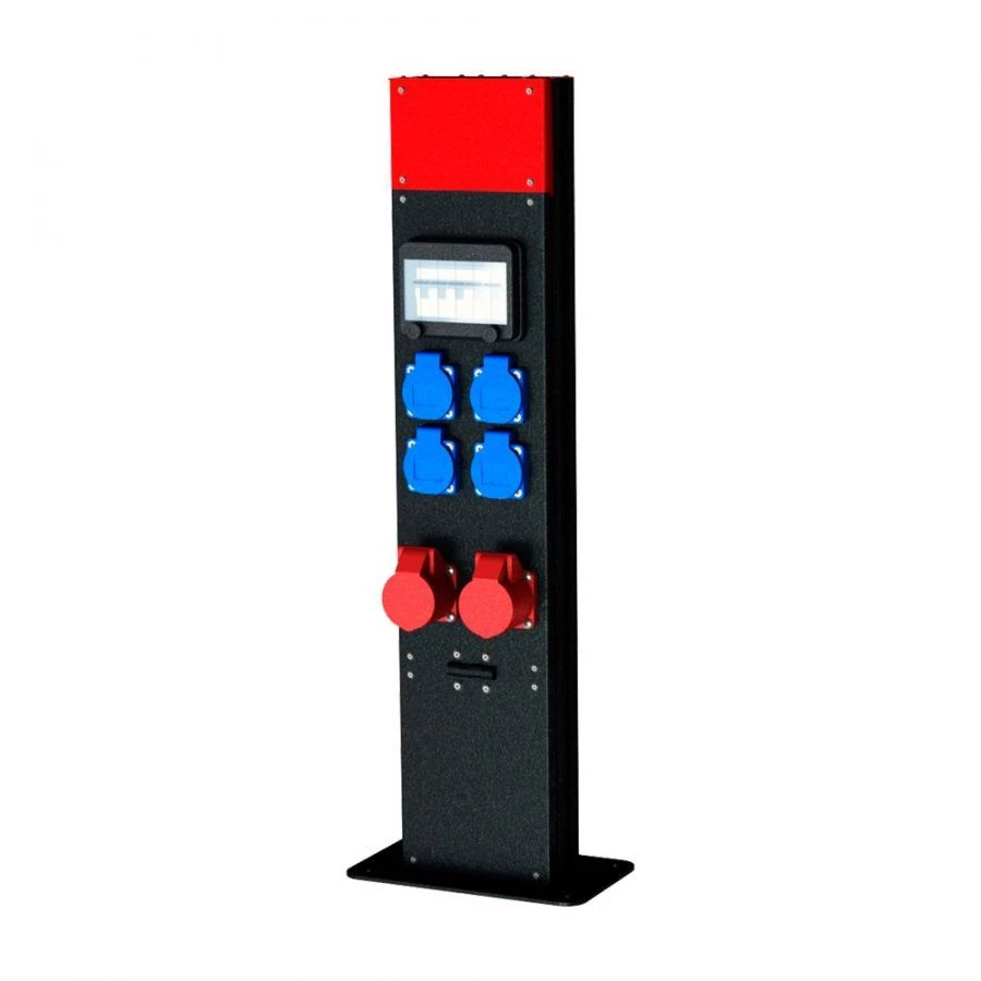 Floor-mounted distribution combination module (Column with sockets) T B08.003