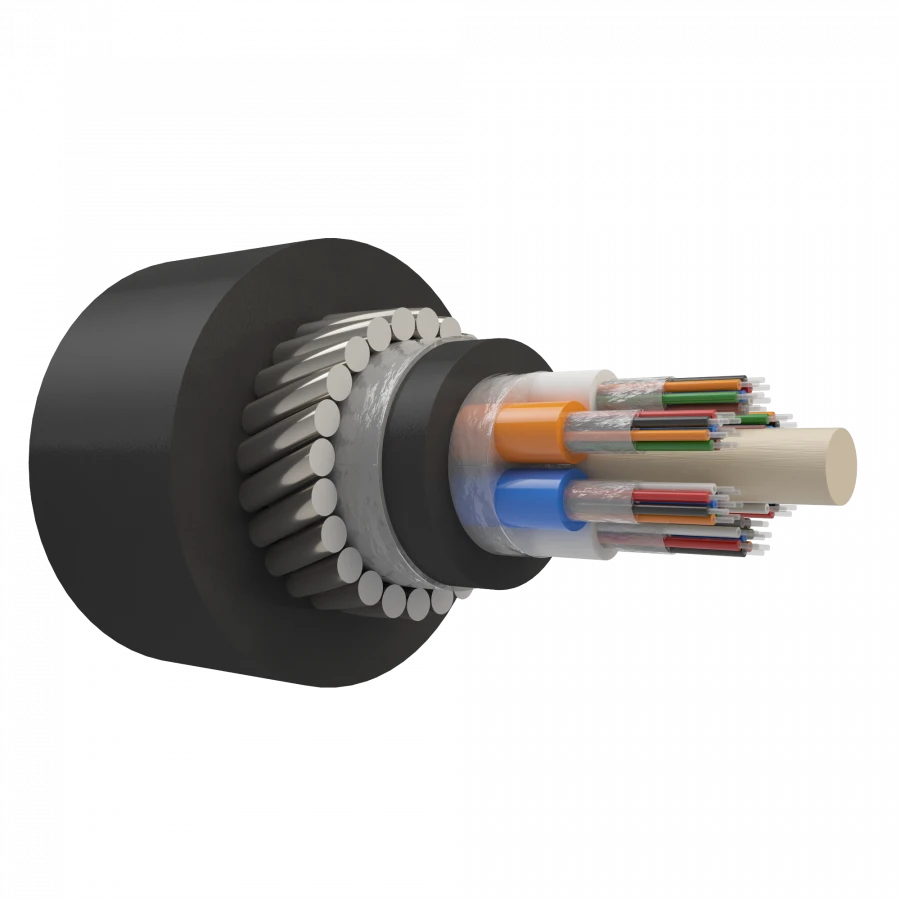 Optical communication cable KOS-OKB-DV