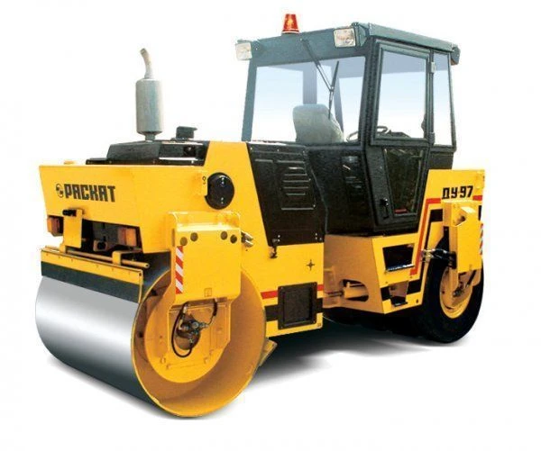 Double-axis combined vibratory roller DU-97