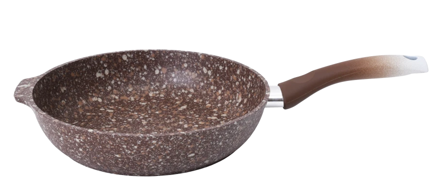 Cast aluminium frying pan 280mm (with non-stick coating) Kukmara TM, with bakelite handle, without lid, "Elite st" line