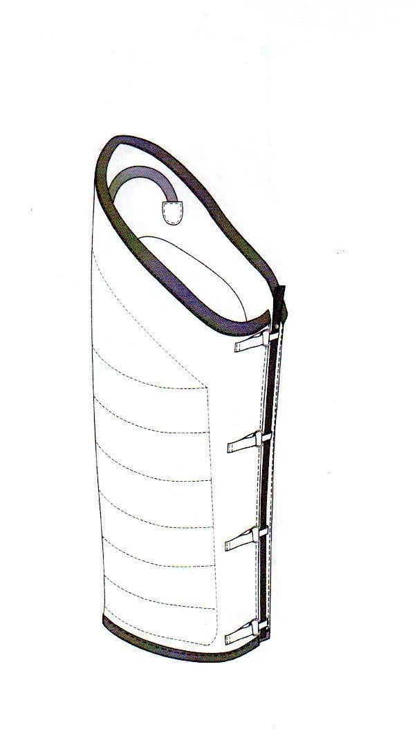 Puppy leg trainer's sleeve for employees of canine units of internal affairs bodies of the Russian Federation. TU