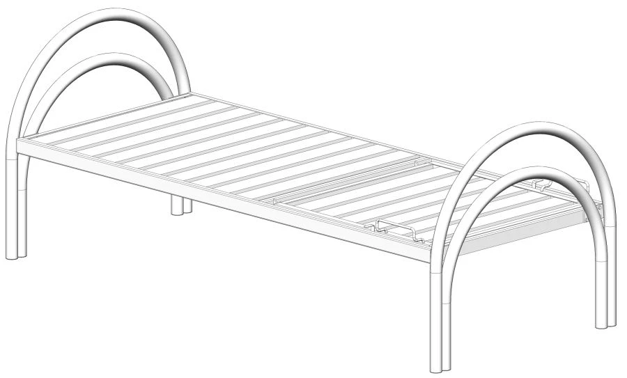 KF0-01-"MSC" (MSC-132R) General hospital bed (with headrest)