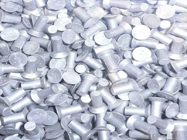 Rivets with countersunk head 120° from titanium alloy for composite materials OST 1 34126-97