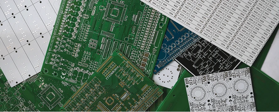 Manufacture of printed circuit boards (circuits) without installed elements