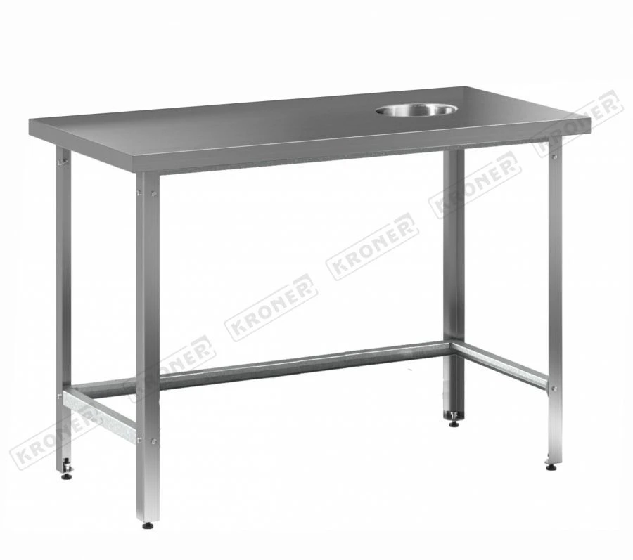 Waste collection table CCCS (Waste collection table central - CCCS standard)