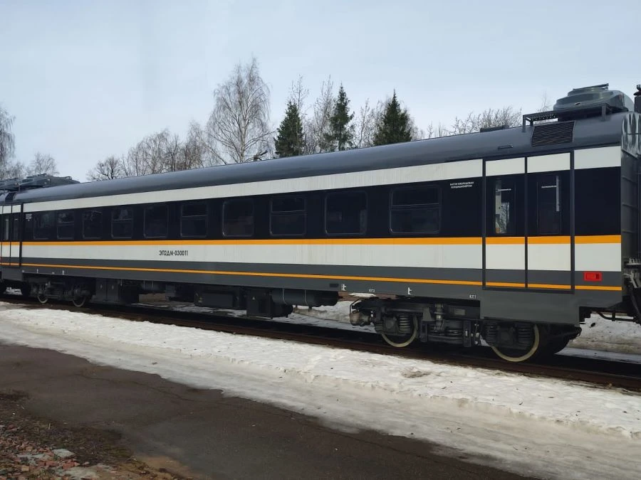 Non-motor wagon EP2DM model 62-381, drawing 381.00.00.00.002