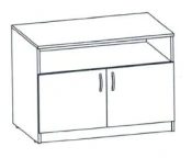 Cabinet for office equipment (Trade mark Alliance-C)