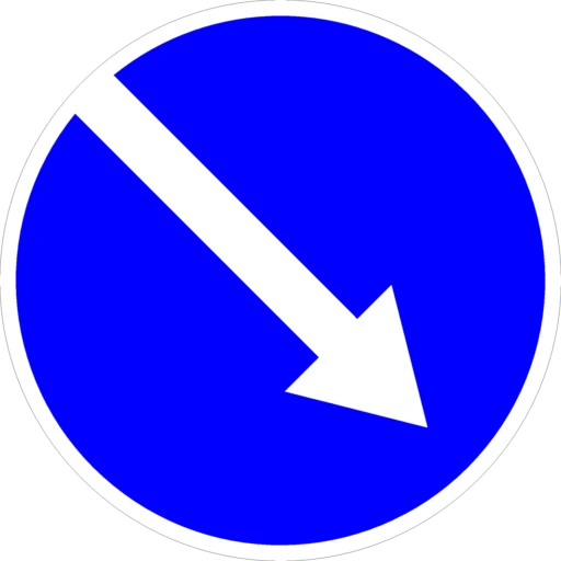 Compo-Slim road signs