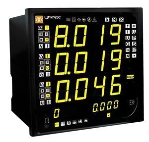 Panelboard digital multifunctional electrical metering device of parameters and indicators of electric power quality: version Sh