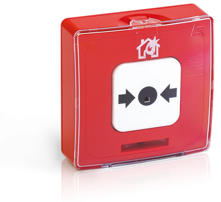 Addressable manual electrical contact fire detector with built-in short-circuit isolator IPR 513-12IKZ-A-R3