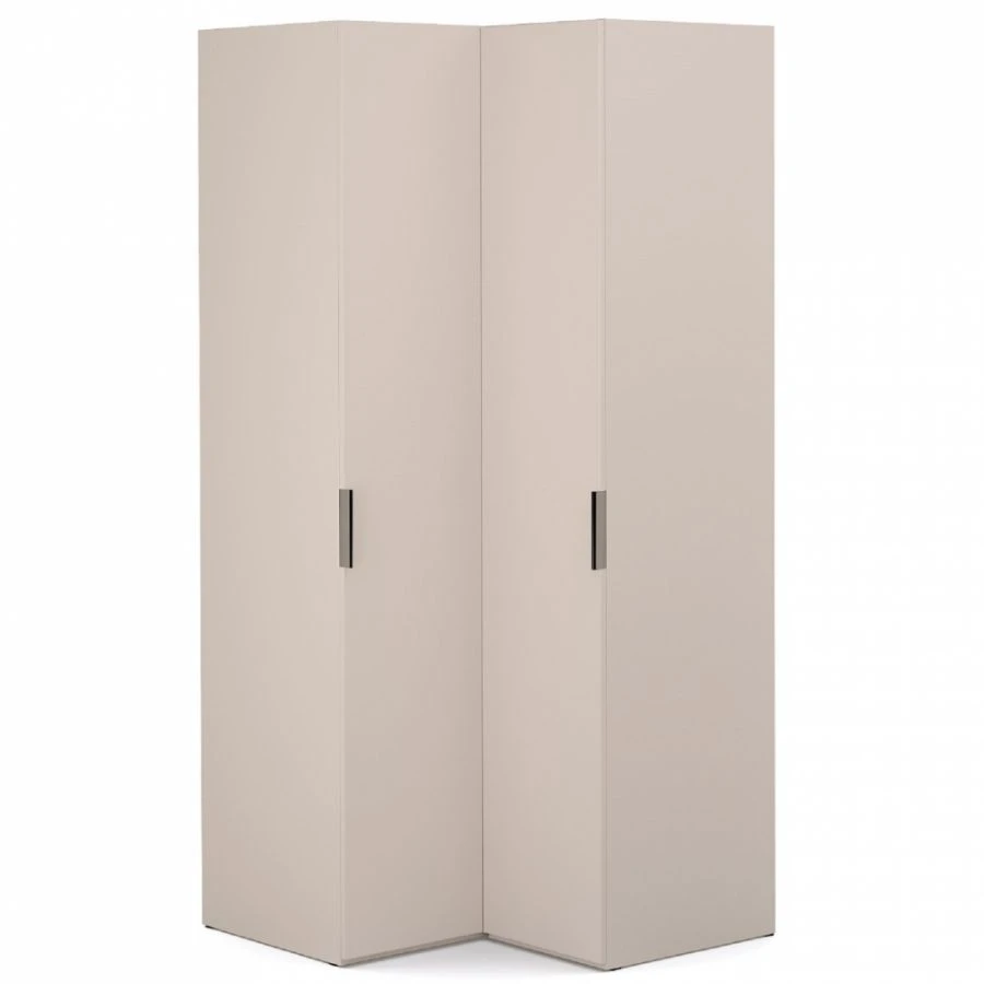 "SOHO" FHC-02.DS, Corner cupboard. 608/608, bounds. (corner +1dv.FCG, ch.608) (beige) from the set of modular furniture "SOHO".