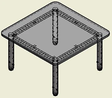 Children's preschool table TV-ASDU-2.2.01