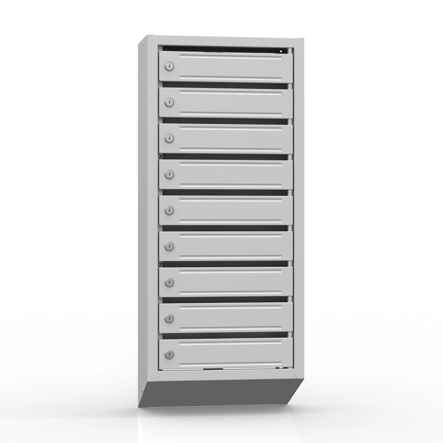 Mail boxes of YAPS series (height - 240-1060 mm, width - 330-415 mm, depth - 170-210 mm)