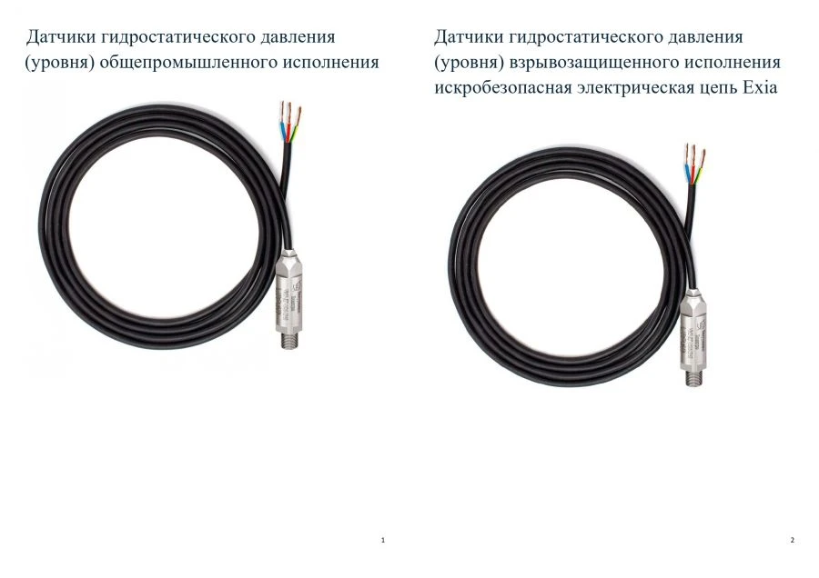 Hydrostatic pressure (level) sensor VMP-DG