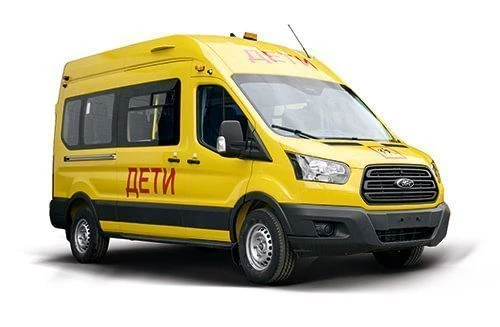 Bus for transportation of children with passenger capacity from 12 to 22 persons, type TST41, modification TST41C on the basis o