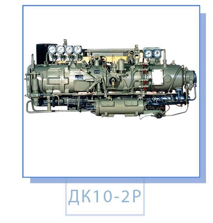 Piston gas compressor DK10-2P