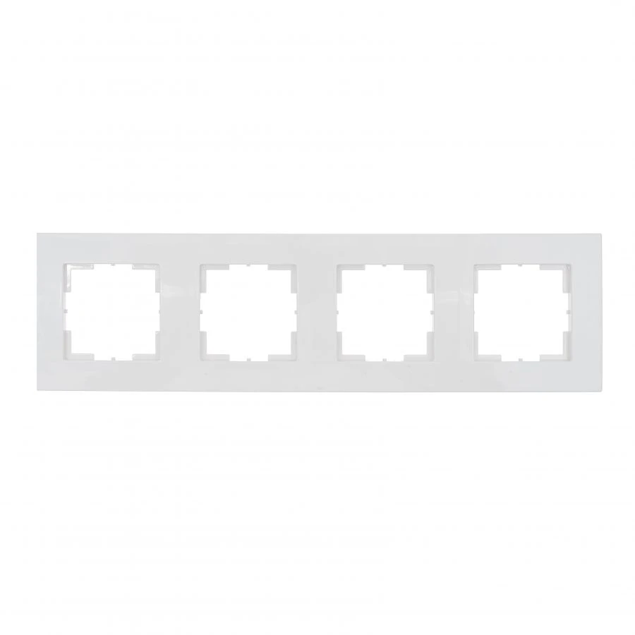 "AKSIOMA" Four-seater frame in white colour