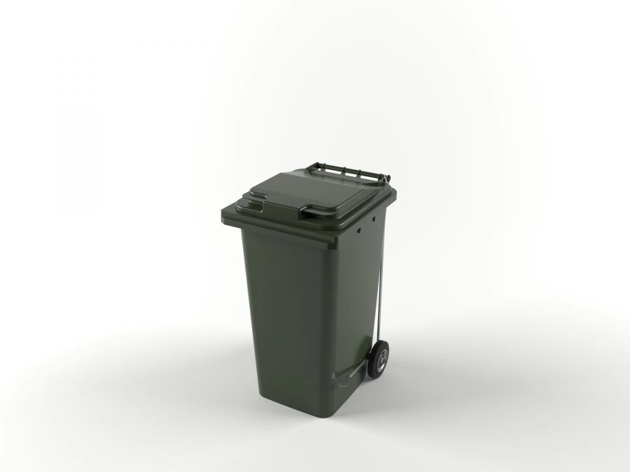 Mobile dustbin 240l Art.24.C21 (20.802.98.PE; 21.052.98.T)
