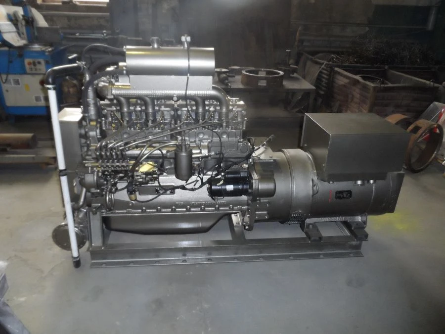 Ship auxiliary diesel generator 100 kW "Volga-100A2"