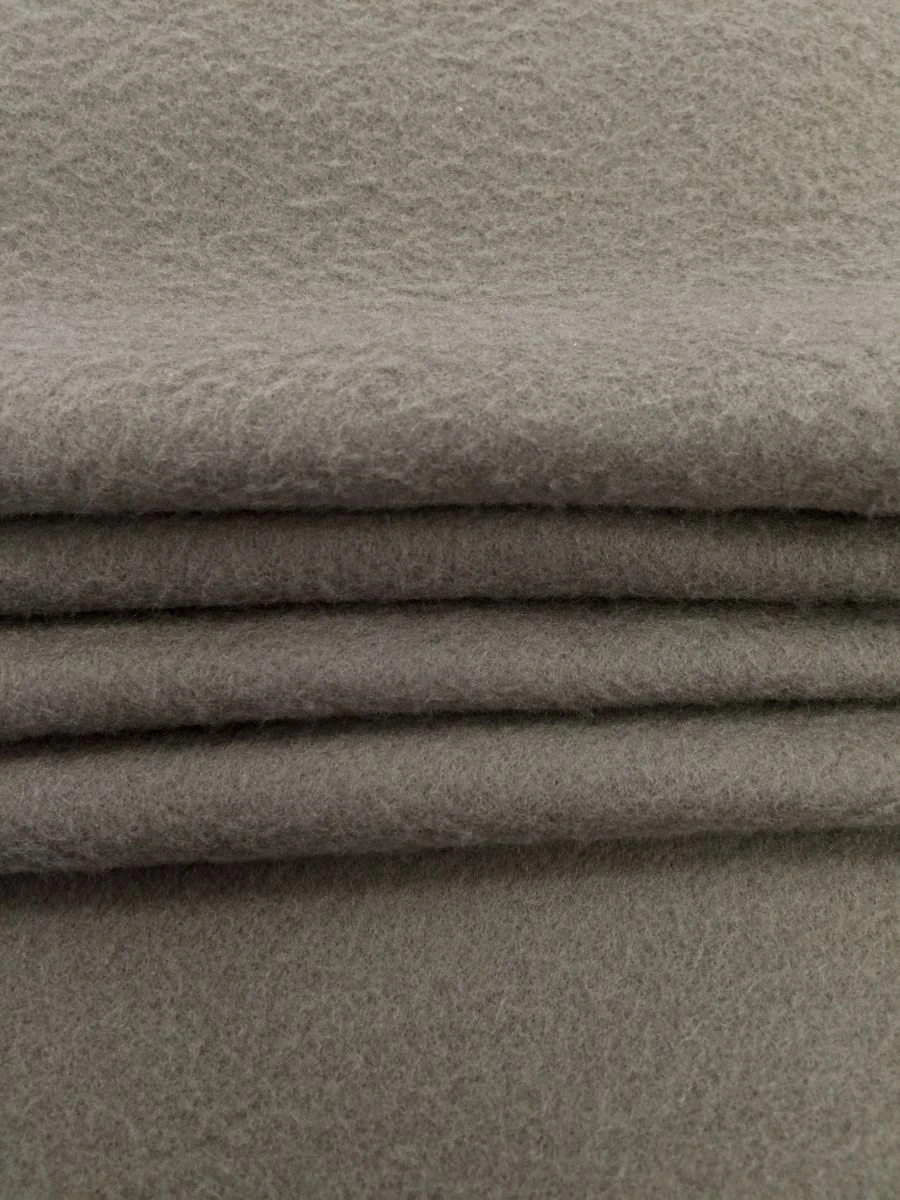 Polyester fleece knitted fabric with double-sided pile with antipilling treatment on both sides, item No. 30.000254. 220.20110