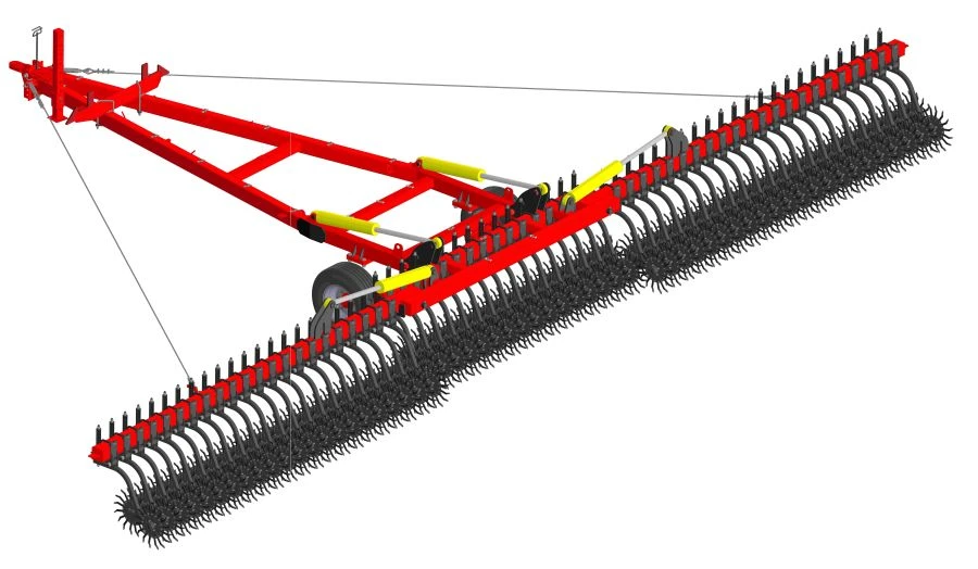 Rotary hoe BMR-21 rotary harrow