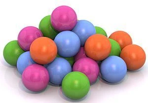8 cm balls (30 pcs. in a net)